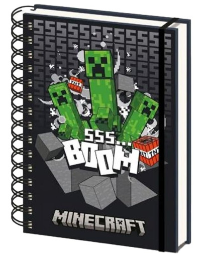Minecraft A5 3D Lenticular beležka Pyramid