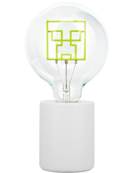 Minecraft Creeper namizna svetilka z LED neonsko žarnico Paladone