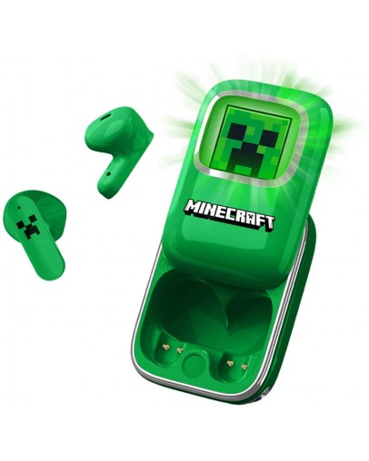 Minecraft Creeper Slide brezžične ušesne slušalke TWS za Switch & PC & mobilne naprave OTL