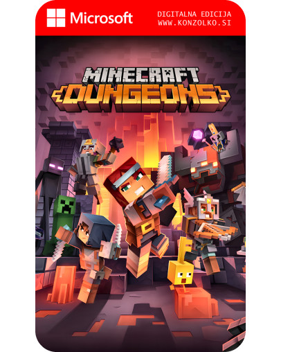 Minecraft Dungeons - Microsoft Store koda brez škatlice (WINDOWS PC)