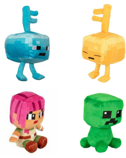 Minecraft Dungeons Mini Crafter plišasta igrača Jinx