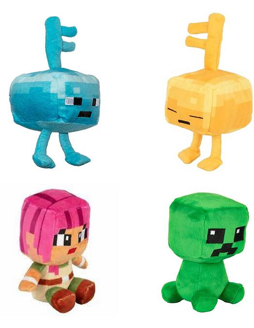 Minecraft Dungeons Mini Crafter plišasta igrača Jinx