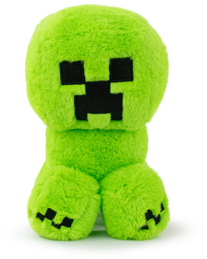 Minecraft kosmati Creeper plišasta igrača 28cm visoka Barrado