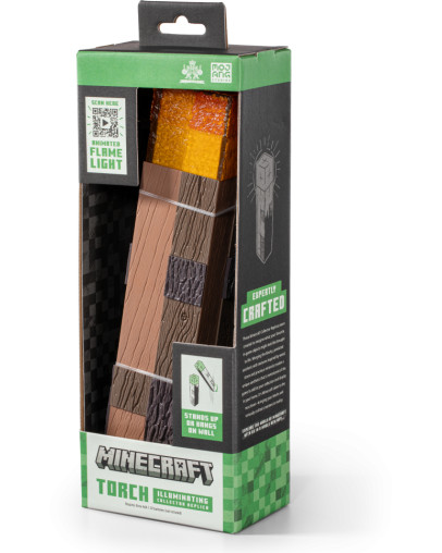 Minecraft svetleča replika bakle Noble Collection