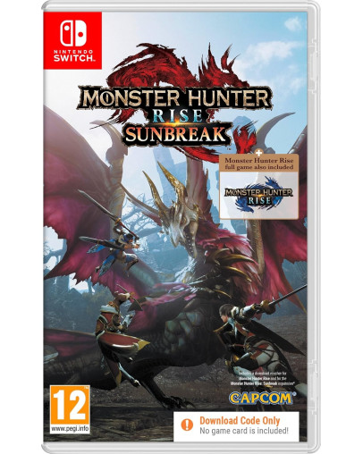 Monster Hunter Rise Sunbreak - koda v škatlici (SWITCH)