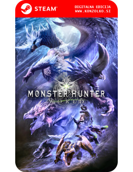Monster Hunter World - Iceborne Master Edition Digital Deluxe - Steam koda brez škatlice (WINDOWS PC)
