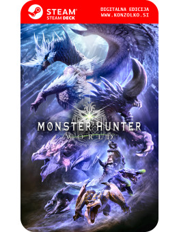 Monster Hunter World - Steam koda brez škatlice (WINDOWS PC | STEAM DECK)