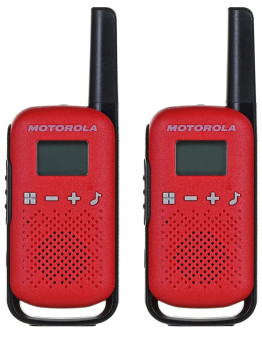 Motorola T42 radijska postaja v rdeči barvi