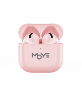 Moye Aurras 3 Lite TWS brezžične slušalke roza barve