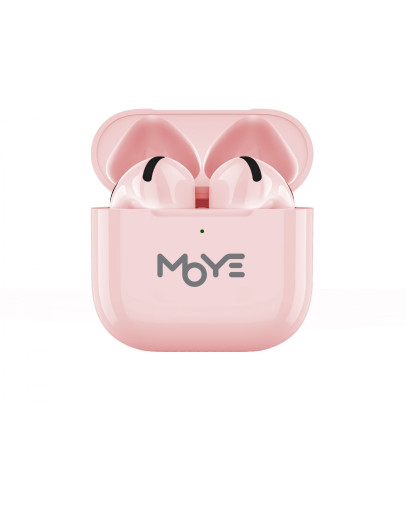Moye Aurras 3 Lite TWS brezžične slušalke roza barve