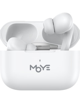 Moye Aurras 3 TWS brezžične slušalke bele barve