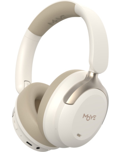Moye Timbre 2 ANC brezžične Bluetooth slušalke bež barve