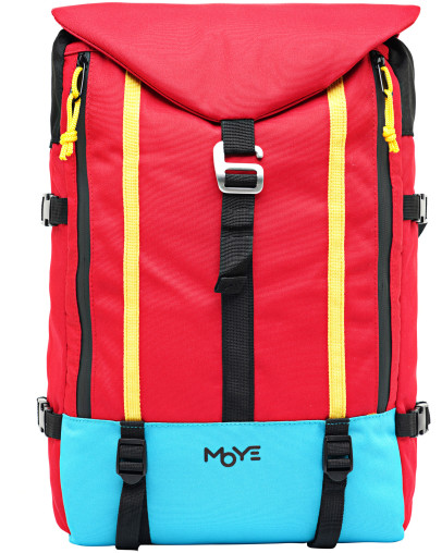 Moye Trailblazer Amsterdam 40cm nahrbtnik rdeče barve