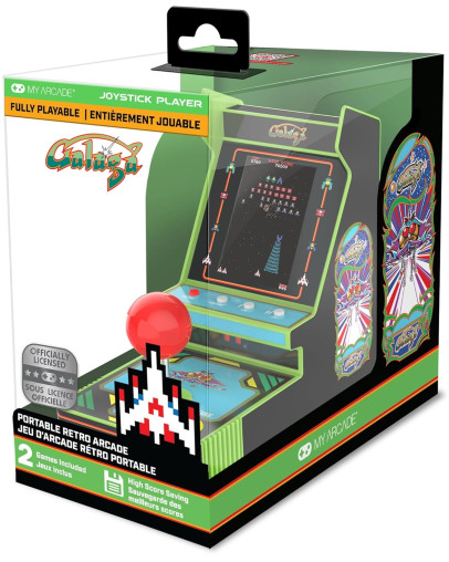 My Arcade Galaga Joystick Player prenosna retro arkadna naprava