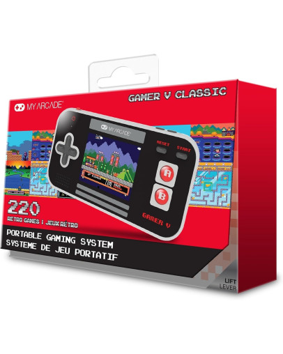 My Arcade Gamer V Classic prenosna igralna konzola v črni barvi My Arcade Gamer V Classic prenosna igralna konzola v črni barvi