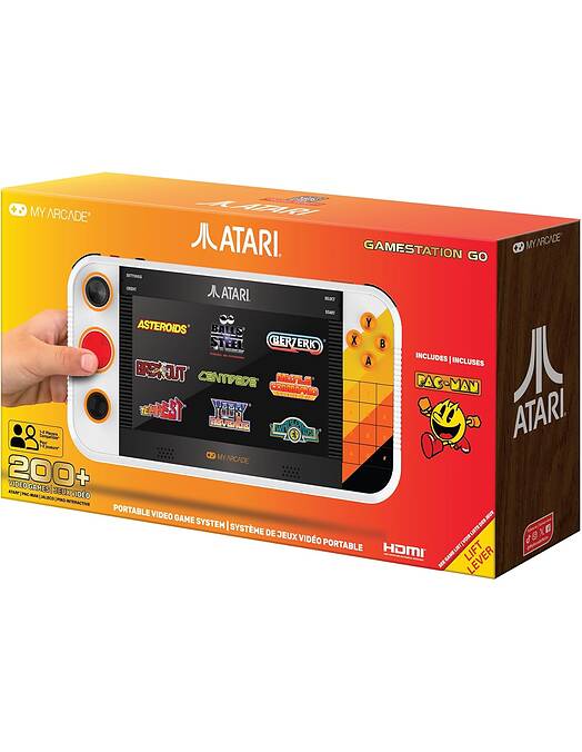 Gamestation Go Atari prenosna igralna konzola My Arcade
