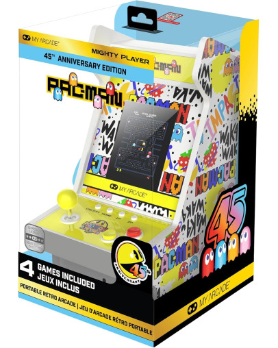 My Arcade PAC-MAN 45th Anniversary Mighty Player prenosna retro arkadna naprava