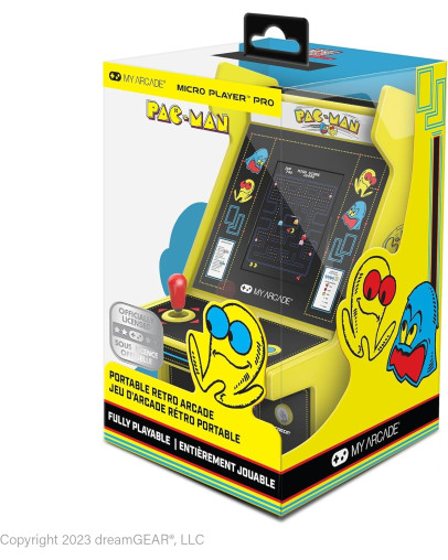 My Arcade PAC-MAN Micro Player Pro prenosna retro arkadna naprava
