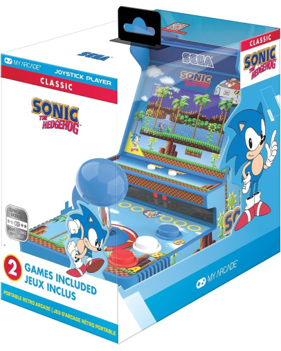 My Arcade Sonic The Hedgehog Joystick Player prenosna retro arkadna naprava