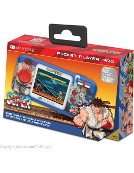 Super Street Fighter 2 Pocket Player Pro prenosna igralna konzola My Arcade