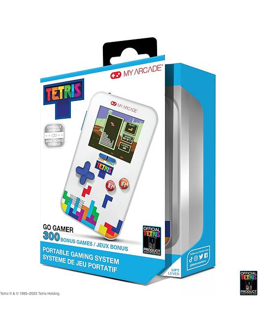 Tetris Go Gamer prenosna igralna konzola My Arcade