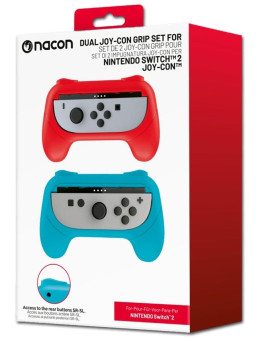Nacon komplet dveh rdeče-modrih držal za Joy-Con za Nintendo Switch 2