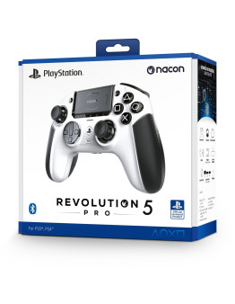 Nacon Revolution 5 Pro brezžični kontroler bele barve za PS5 & PS4 & PC