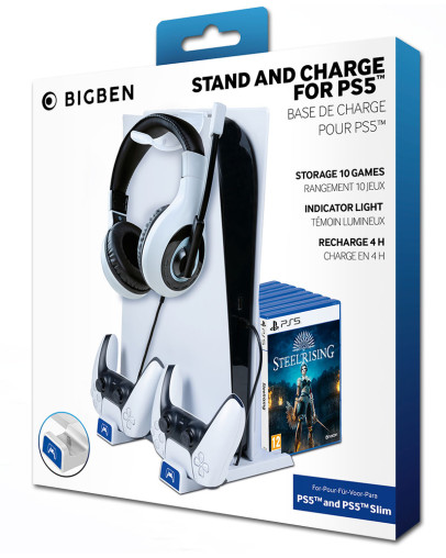 Nacon stojalo za shranjevanje in polnjenje za konzolo PS5