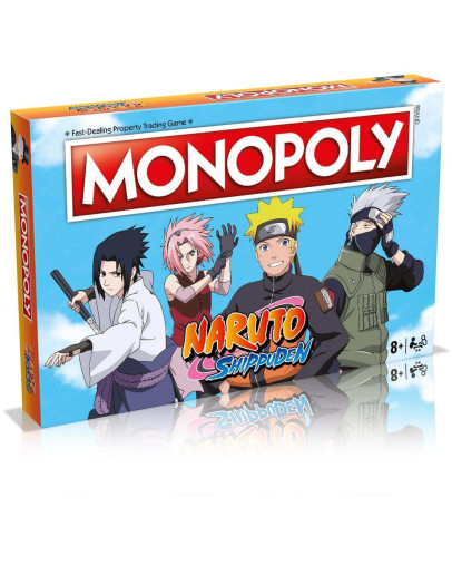 Namizna družabna igra Monopoly Naruto Shippuden Winning Moves