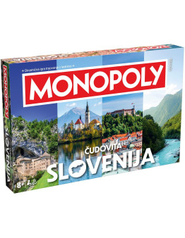 Namizna družabna igra Monopoly Čudovita Slovenija Winning Moves