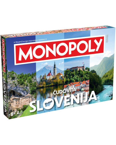 Namizna družabna igra Monopoly Čudovita Slovenija Winning Moves