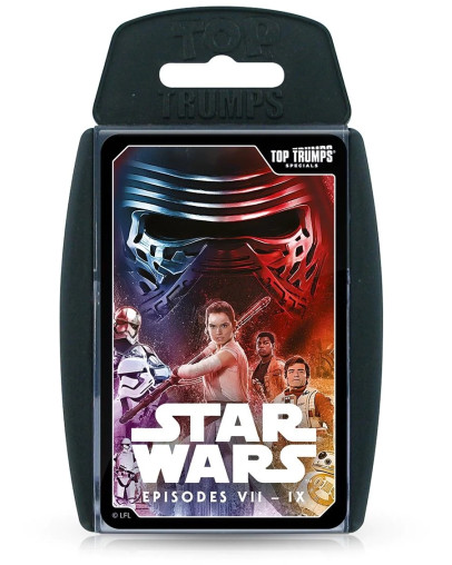 Namizna družabna igra Star Wars Epizode 7-9 Top Trumps