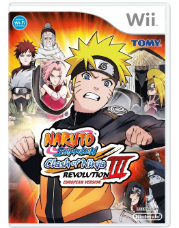 Naruto Shippuden Clash of Ninja Revolution 3 (WII) - rabljeno