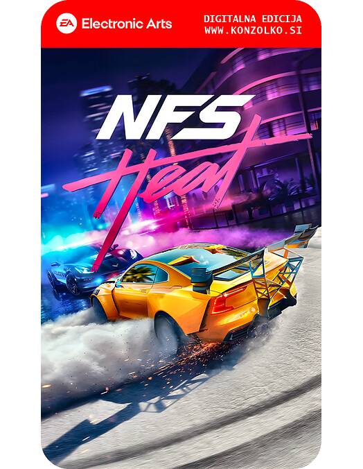 Need for Speed Heat - EA App koda brez škatlice (WINDOWS PC)