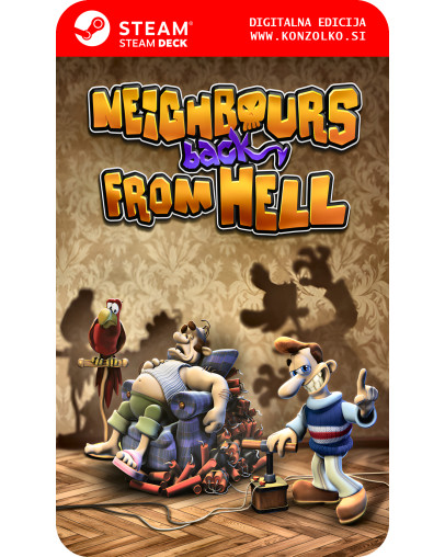 Neighbours back From Hell - Steam koda brez škatlice (WINDOWS PC | STEAM DECK)