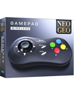 Neo Geo AES+ brezžični igralni plošček v črni barvi