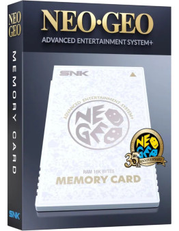 Neo Geo AES+ spominska kartica v beli barvi