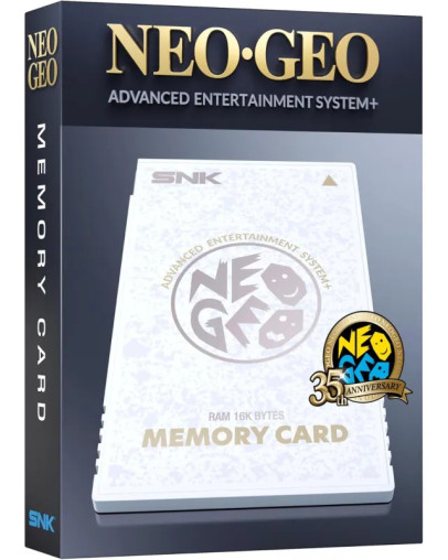 Neo Geo AES+ spominska kartica v beli barvi