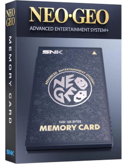 Neo Geo AES+ spominska kartica v črni barvi