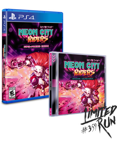 Neon City Riders Super Powered Edition - Limited Run (PS4)