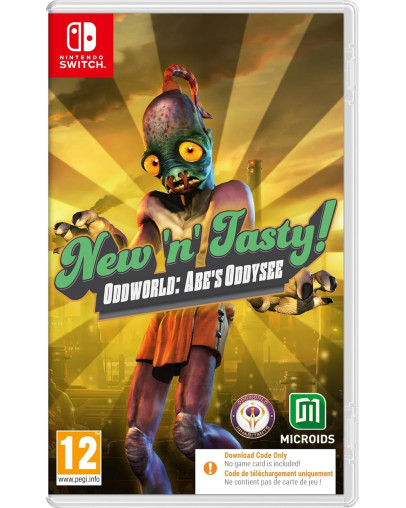 New n Tasty Oddworld Abes Oddysee - koda v škatlici (SWITCH)