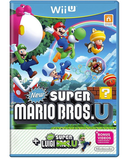 New Super Mario Bros U & New Super Luigi U (WII U)