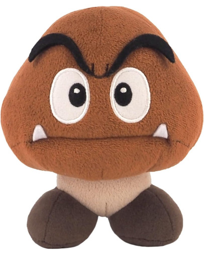 Nintendo plišasti Goomba iz Super Mario sveta 14cm visok
