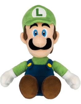 Nintendo plišasti Luigi iz Super Mario sveta 26cm visok