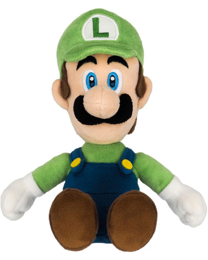 Nintendo plišasti Luigi iz Super Mario sveta 26cm visok