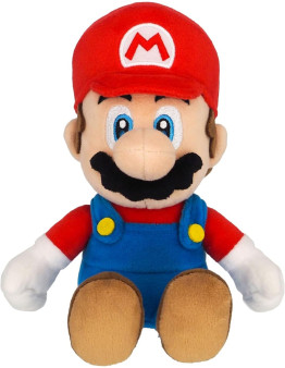 Nintendo plišasti Mario iz Super Mario sveta 24cm visok