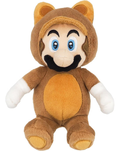 Nintendo plišasti Mario Tanooki iz Super Mario sveta 22cm visok