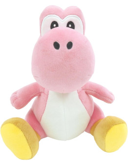 Nintendo plišasti Pink Yoshi iz Super Mario sveta 20cm visok