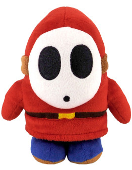 Nintendo plišasti Shy Guy iz Super Mario sveta 17cm visok