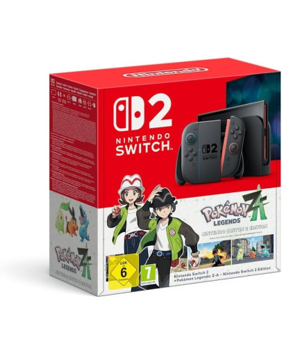 Nintendo Switch 2 z igro Pokemon Legends Z-A (fizična edicija) Nintendo Switch 2 z igro Pokemon Legends Z-A (fizična edicija)